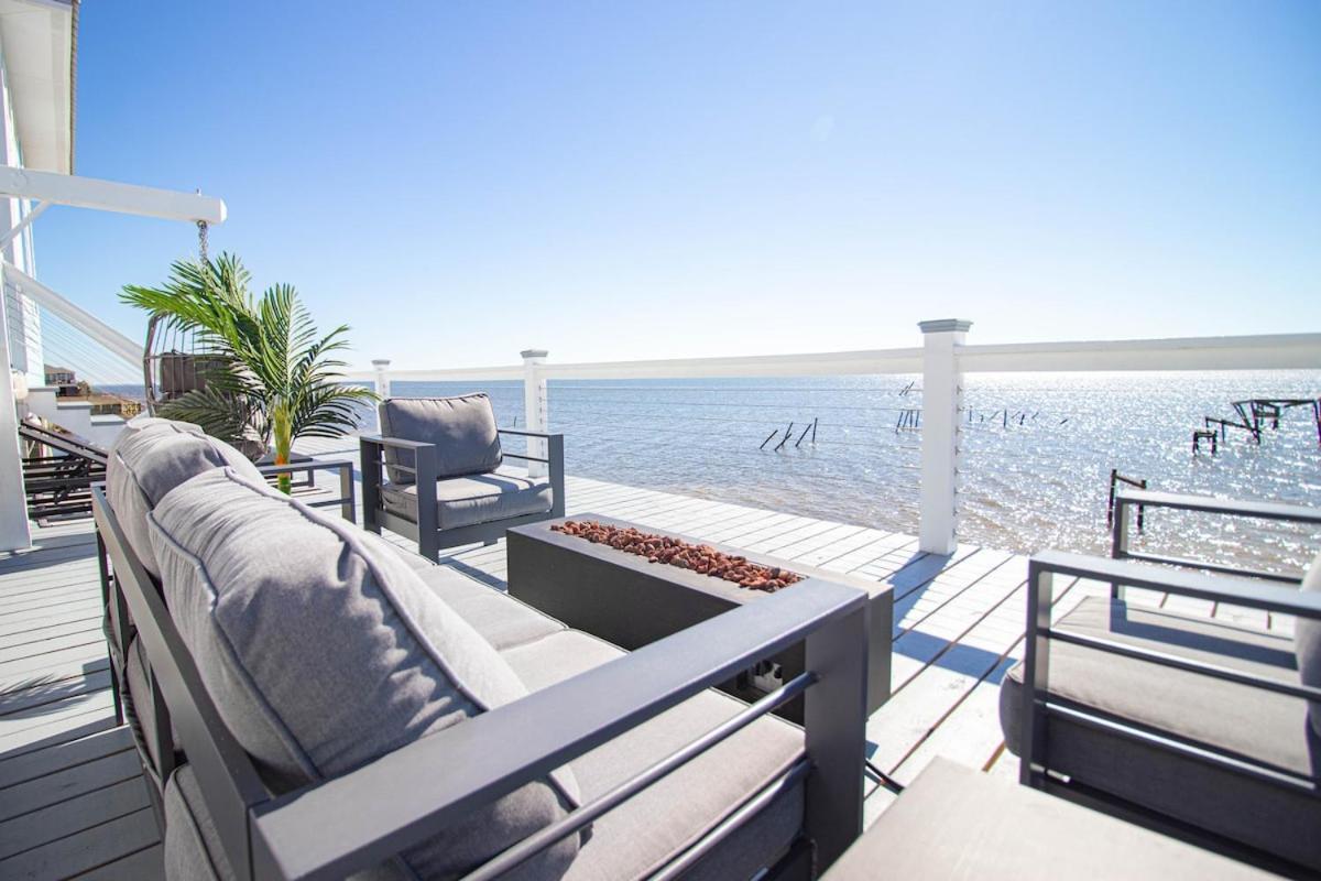 Private Waterfront Beach House With Fire-Pit Ocean Springs Exteriör bild